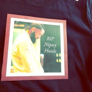RIP NIPSEY HUSSLE T SHIRT